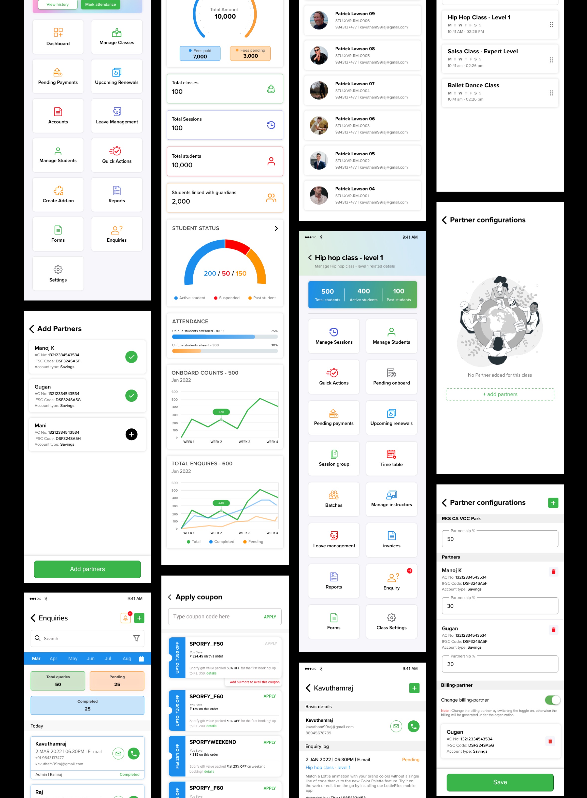 ERP Solution for Sports Industry: case-study board, part 8 of 11